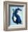 Blue Dragon-John Golden-Framed Art Print