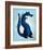 Blue Dragon-John Golden-Framed Art Print