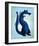 Blue Dragon-John Golden-Framed Art Print