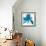 Blue Dream-Jan Weiss-Framed Art Print displayed on a wall