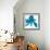 Blue Dream-Jan Weiss-Framed Art Print displayed on a wall