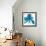 Blue Dream-Jan Weiss-Framed Art Print displayed on a wall