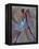 Blue Dress-Ikahl Beckford-Framed Premier Image Canvas