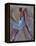 Blue Dress-Ikahl Beckford-Framed Premier Image Canvas