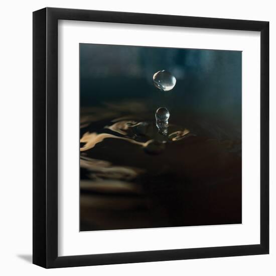 Blue Drop I-Tammy Putman-Framed Premium Photographic Print