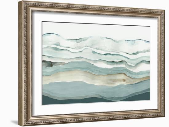 Blue Dunes-null-Framed Art Print