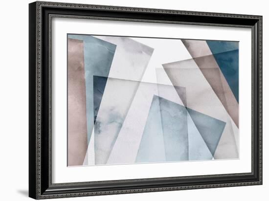 Blue Dynamics I-Ken Roko-Framed Art Print