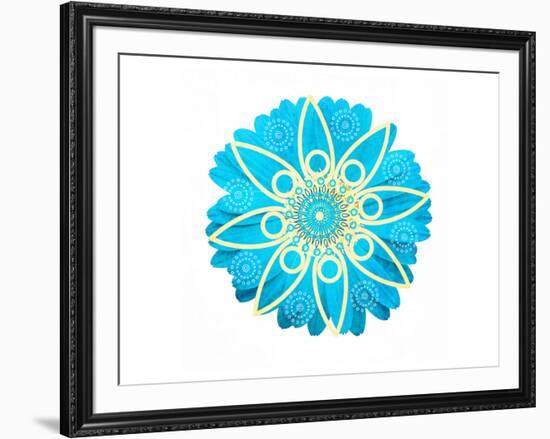 Blue Element-Irena Orlov-Framed Art Print