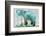 Blue Elephant-null-Framed Premium Giclee Print