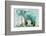 Blue Elephant-null-Framed Premium Giclee Print