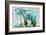 Blue Elephant-null-Framed Art Print