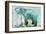 Blue Elephant-null-Framed Art Print