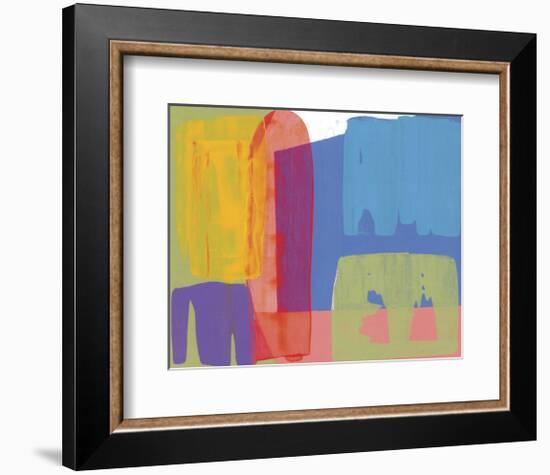 Blue Elephant-Cathe Hendrick-Framed Art Print