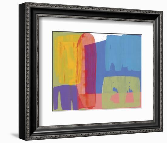 Blue Elephant-Cathe Hendrick-Framed Art Print