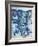 Blue Elephant-Oxana Zaika-Framed Giclee Print