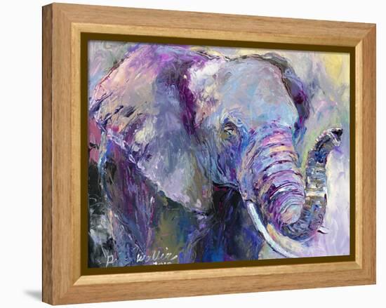 Blue Elephant-Richard Wallich-Framed Premier Image Canvas