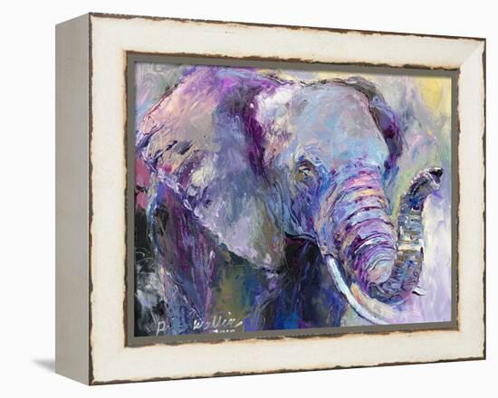 Blue Elephant-Richard Wallich-Framed Premier Image Canvas