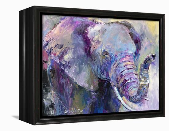 Blue Elephant-Richard Wallich-Framed Premier Image Canvas