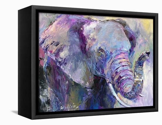 Blue Elephant-Richard Wallich-Framed Premier Image Canvas