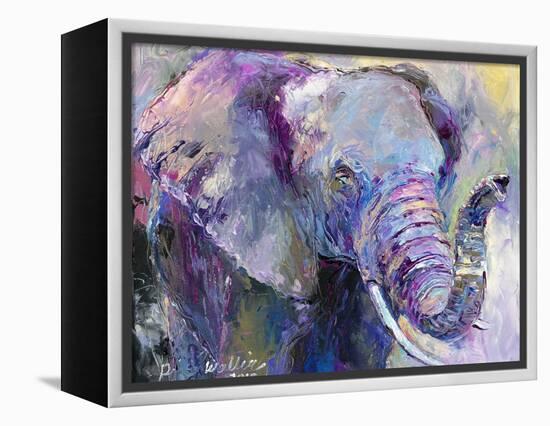 Blue Elephant-Richard Wallich-Framed Premier Image Canvas
