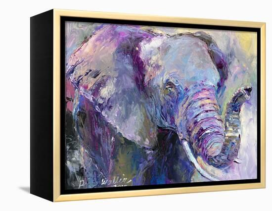 Blue Elephant-Richard Wallich-Framed Premier Image Canvas