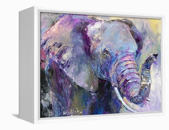 Blue Elephant-Richard Wallich-Framed Premier Image Canvas