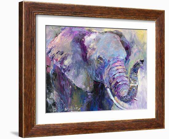 Blue Elephant-Richard Wallich-Framed Giclee Print