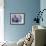 Blue Elephant-Richard Wallich-Framed Giclee Print displayed on a wall
