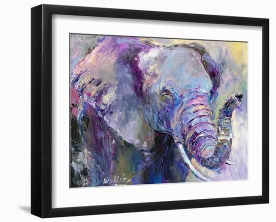 Blue Elephant-Richard Wallich-Framed Giclee Print