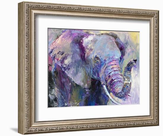 Blue Elephant-Richard Wallich-Framed Giclee Print