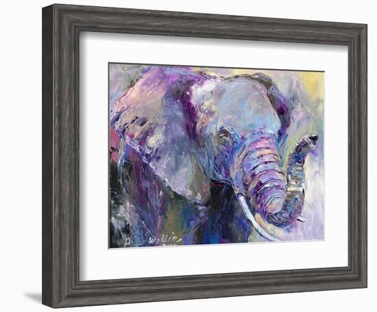 Blue Elephant-Richard Wallich-Framed Giclee Print