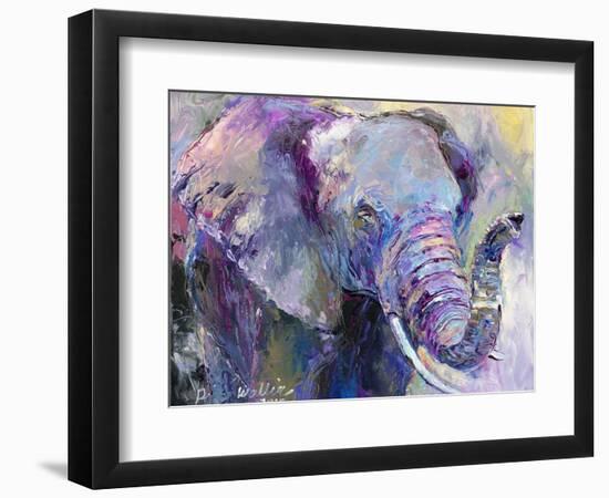 Blue Elephant-Richard Wallich-Framed Giclee Print