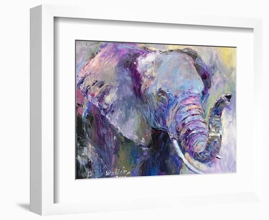 Blue Elephant-Richard Wallich-Framed Giclee Print