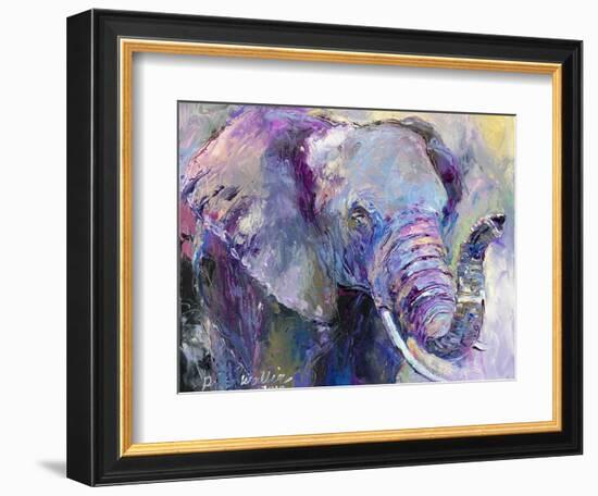 Blue Elephant-Richard Wallich-Framed Giclee Print