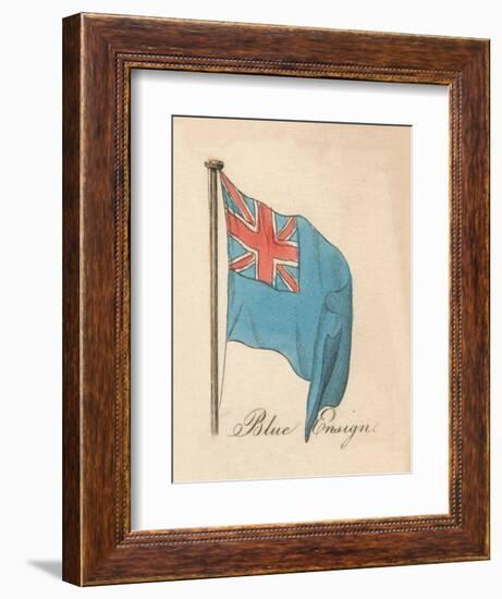 'Blue Ensign', 1838-Unknown-Framed Giclee Print