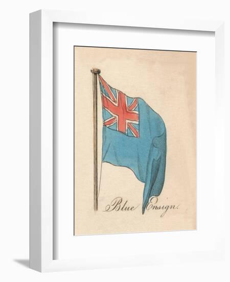'Blue Ensign', 1838-Unknown-Framed Giclee Print