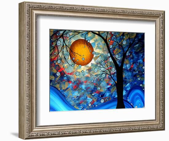 Blue Essence-Megan Aroon Duncanson-Framed Art Print