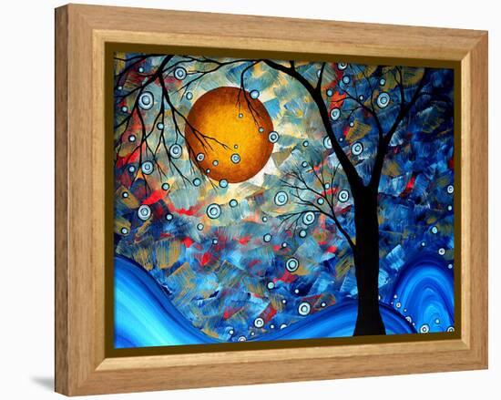 Blue Essence-Megan Aroon Duncanson-Framed Stretched Canvas