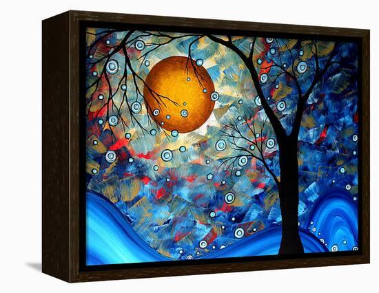 Blue Essence-Megan Aroon Duncanson-Framed Stretched Canvas