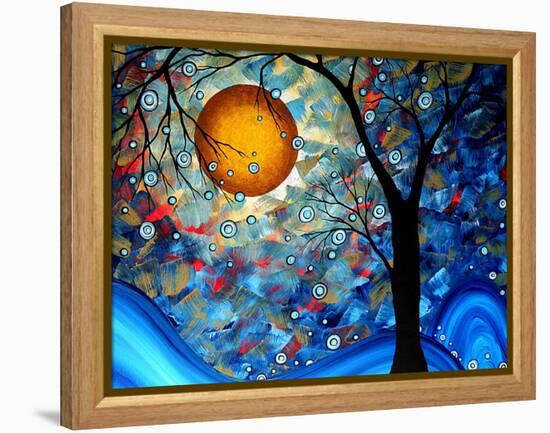 Blue Essence-Megan Aroon Duncanson-Framed Stretched Canvas