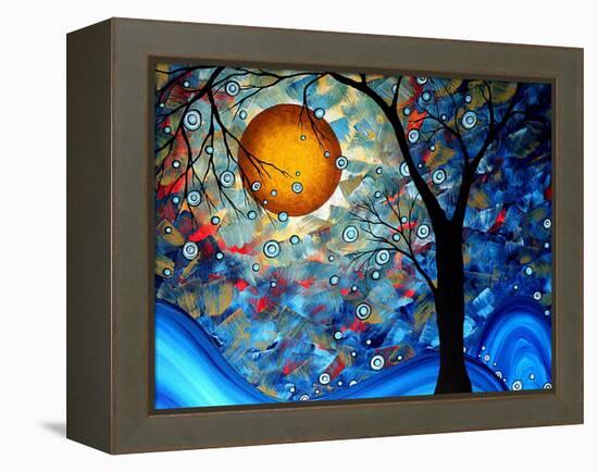 Blue Essence-Megan Aroon Duncanson-Framed Stretched Canvas