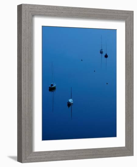 Blue Evening on Britany-Philippe Manguin-Framed Photographic Print