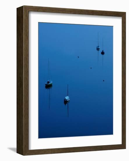 Blue Evening on Britany-Philippe Manguin-Framed Photographic Print