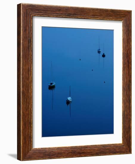 Blue Evening on Britany-Philippe Manguin-Framed Photographic Print