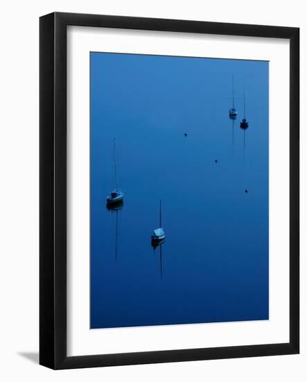 Blue Evening on Britany-Philippe Manguin-Framed Photographic Print