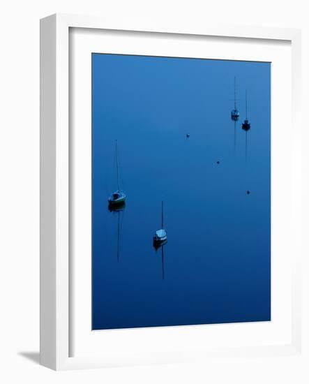 Blue Evening on Britany-Philippe Manguin-Framed Photographic Print