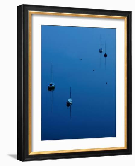 Blue Evening on Britany-Philippe Manguin-Framed Photographic Print