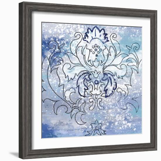 Blue Ex II-Eva Watts-Framed Art Print