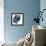 Blue Exclusion III-Jennifer Goldberger-Framed Art Print displayed on a wall