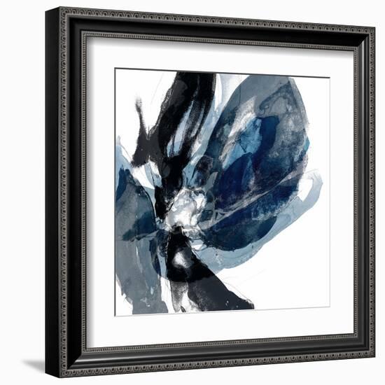 Blue Exclusion III-Jennifer Goldberger-Framed Art Print